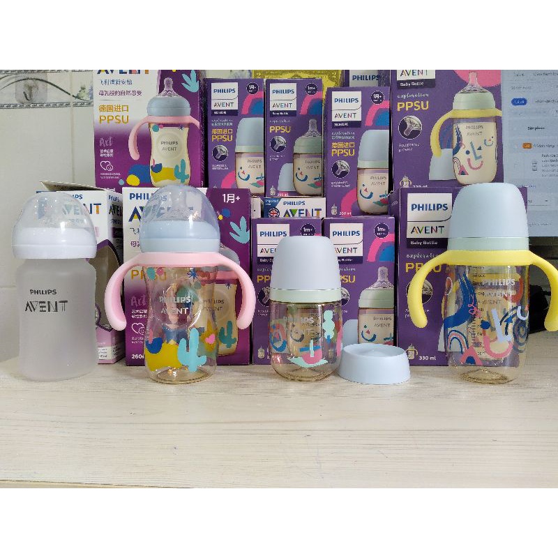 BÌNH SỮA PHILIPS AVENT PPSU BẢN GIỚI HẠN 200ML, 330ML