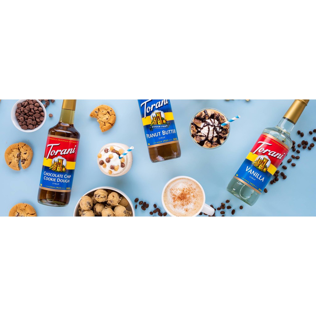 Syrup Torani chai thủy tinh 750ml