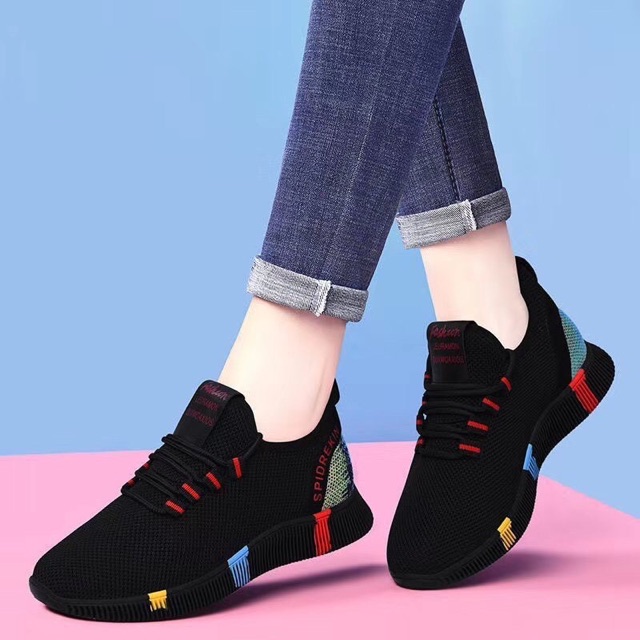 Giầy thể thao nữ [GIÁ HỦY DIỆT ] đế siêu mềm,kiểu dáng sôi động với nhiều mầu sắc | BigBuy360 - bigbuy360.vn