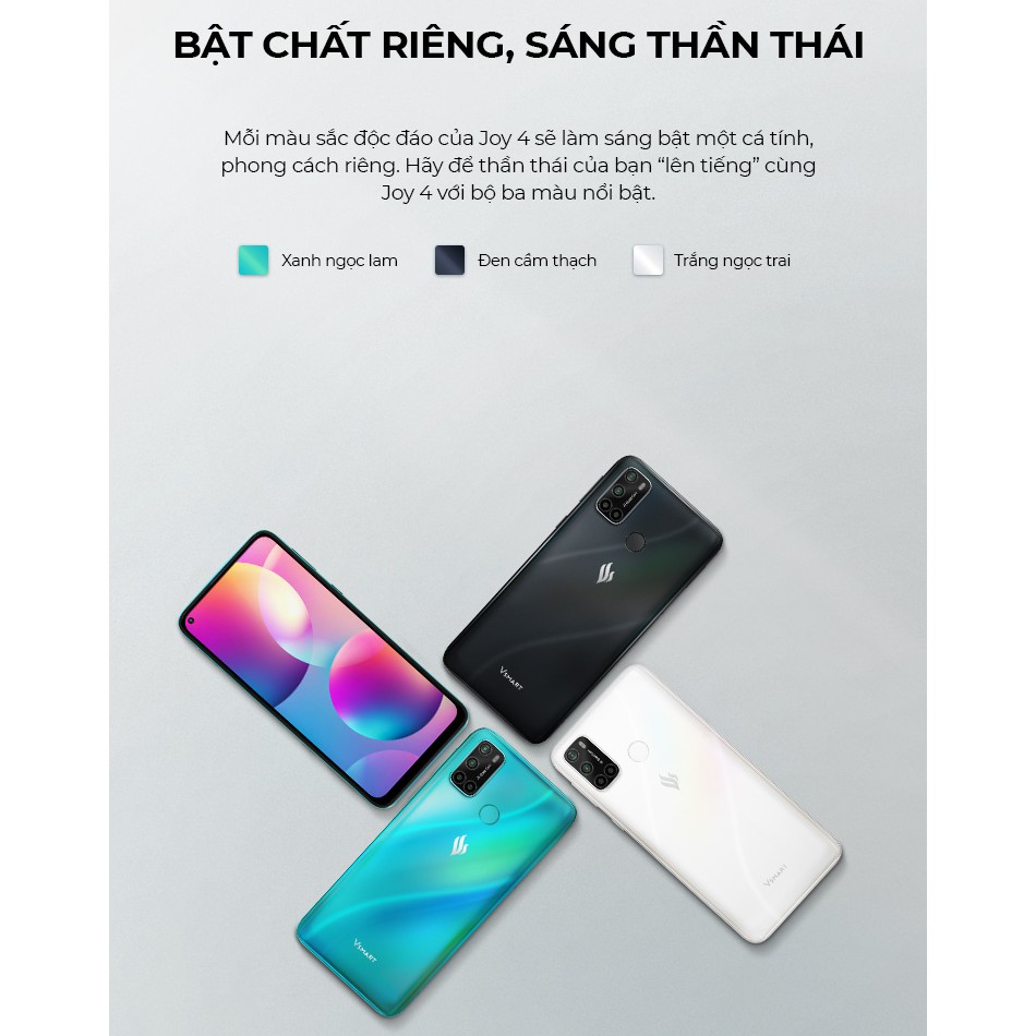 [NGUYÊN SEAL] Điện thoại Vsmart Joy 4 (6GB/64GB)  - Hàng Chính Hãng | BigBuy360 - bigbuy360.vn