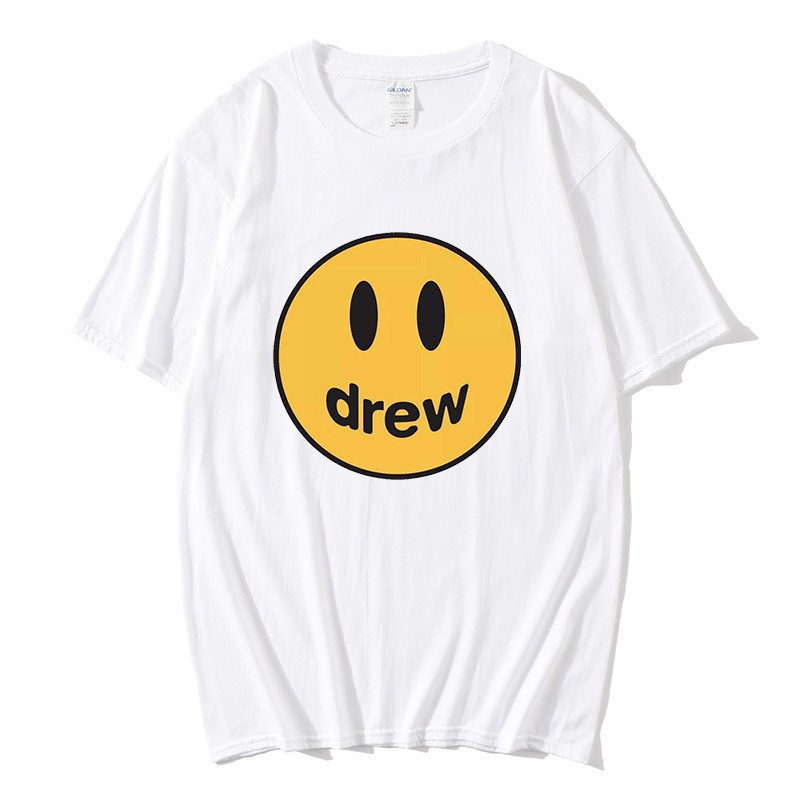 💥 Áo thun Dreww house in hình mặt cười , Áo phông tay ngắn, Áo phông dáng đẹp cao cấp