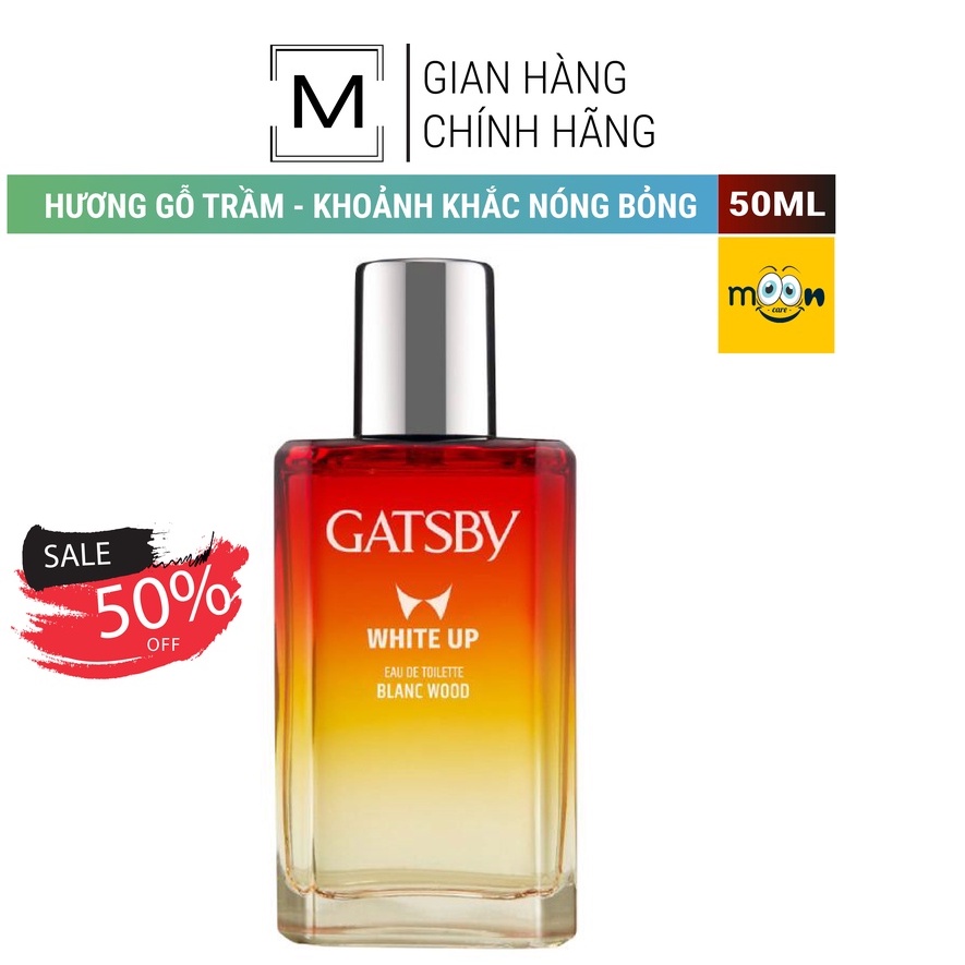 Nước hoa White up Gatsby Nhật Bản - Hương thơm quyến rũ 50ml