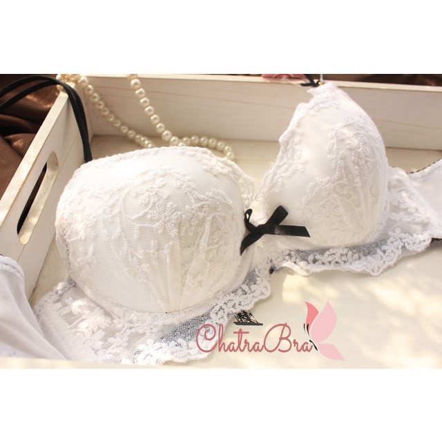 [Freeship 50k] Bộ đồ lót ren áo siêu nâng ngực quyến rũ bảng vừa | BigBuy360 - bigbuy360.vn