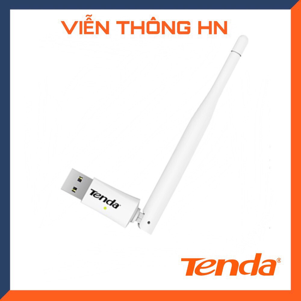 USB thu sóng wifi tốc độ 150Mbps tenda w311ma dùng cho máy tính laptop.. - vienthonghn