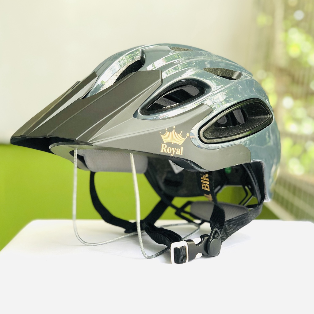 Nón bảo hiểm xe đạp Royal md15 - Roc r15 lưỡi trai cao cấp giống mũ poc 07