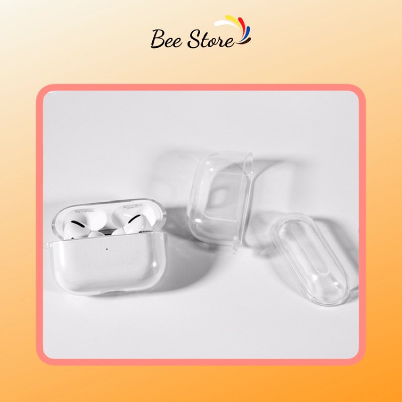 Vỏ Case Silicon Trong Suốt Airpod Pro Bảo Vệ Chống Trầy Xước