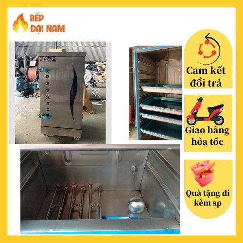 Tủ nấu cơm công nghiệp, 12 khay điện bảo hành 12 tháng, tủ cơm công nghiệp inox có hệ thống cấp nước, sản phẩm ưa chuộng