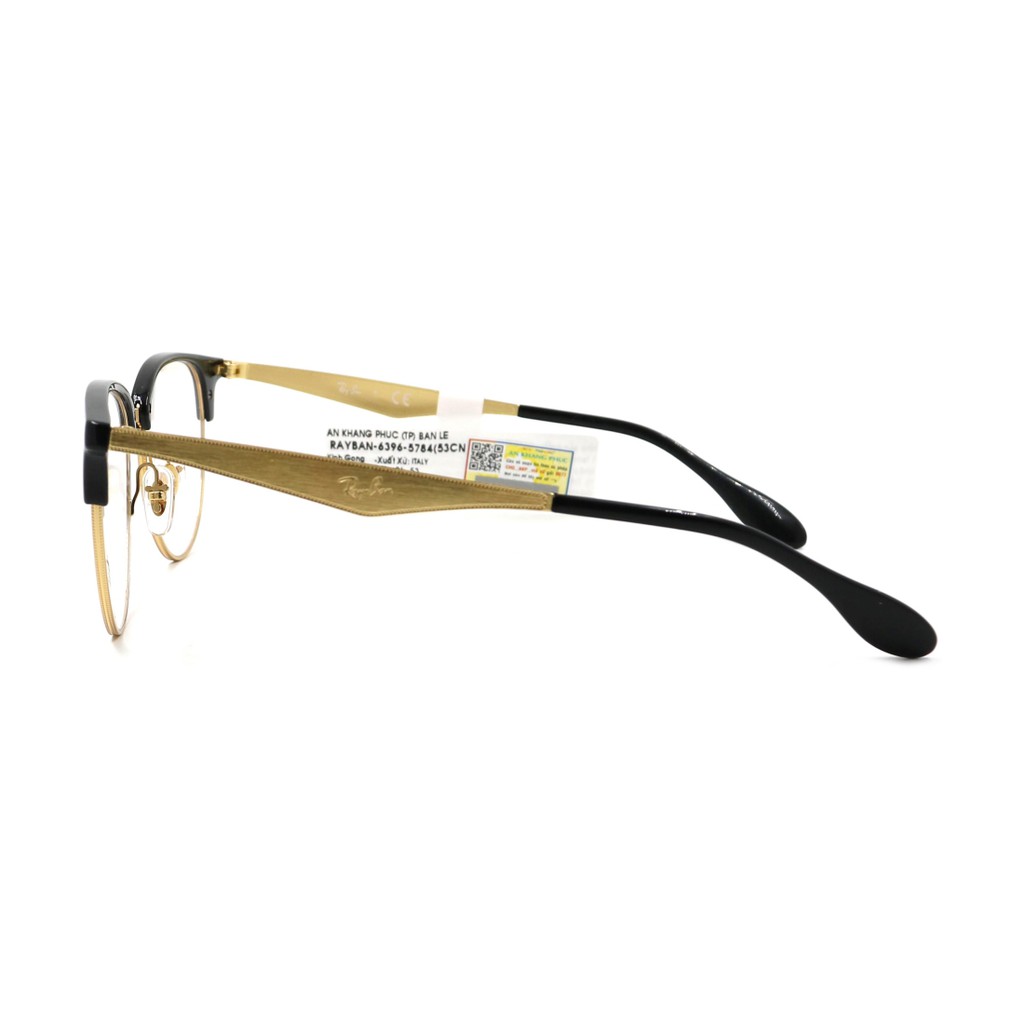 RB6396 5784-Gọng kính nam nữ Rayban chính hãng(53-19-145), thiết kế dễ đeo bảo vệ mắt