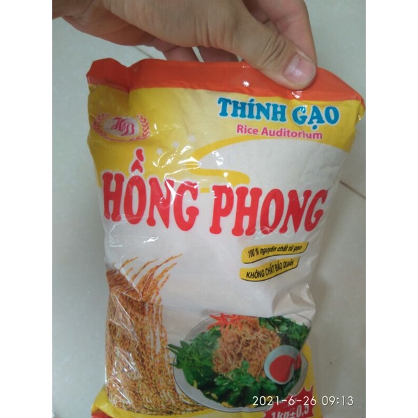 Bột thính gạo làm nem - bột nem thính nguyên chất gói 1kg thơm ngon