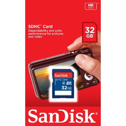 Thẻ Nhớ Sandisk Sdhc Class 4-16gb - 32gb - 64gb | BigBuy360 - bigbuy360.vn