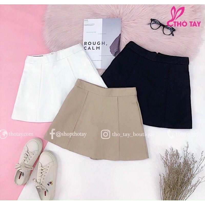 [Mã WASKT410K giảm 10K đơn 50K] chân váy chữ A có quần trong | BigBuy360 - bigbuy360.vn