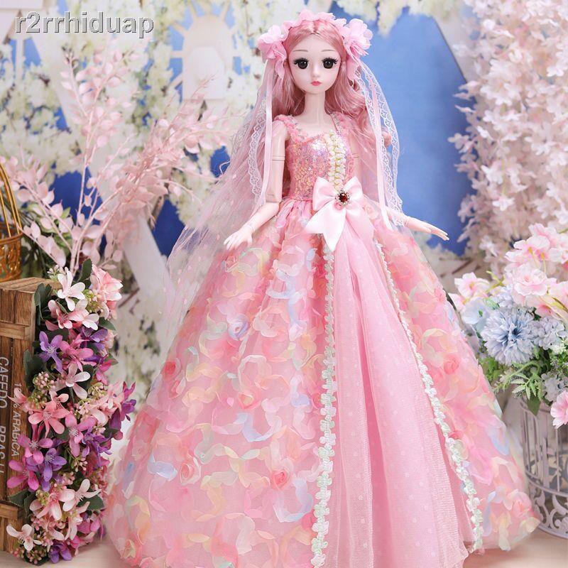 60cm Búp bê Barbie siêu lớn Ye Luoli có thể nói chuyện đơn lẻ đồ chơi mô phỏng cô gái công chúa đặt