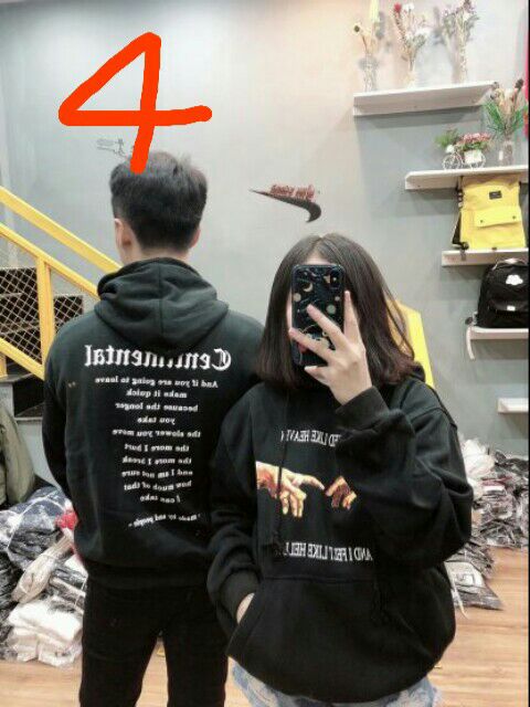 ÁO KHOÁT HOODIE COUPLE | BigBuy360 - bigbuy360.vn