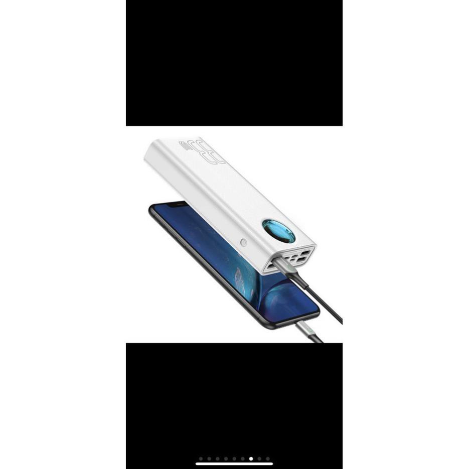 SL1921 Sạc dự phòng Baseus 30000mAh cho iPhone Samsung Xiaomi 4 USB pd3.0 QC 3.0  -