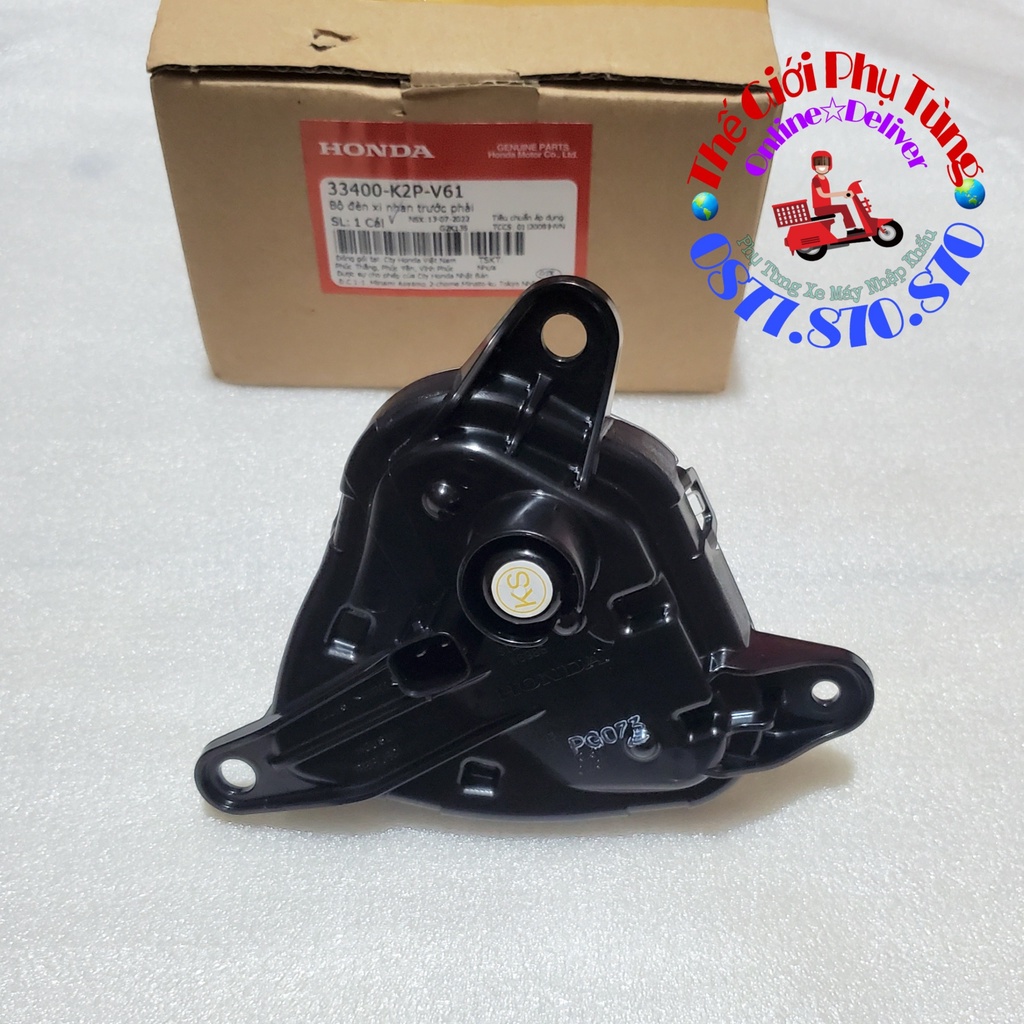 Đèn xi nhan trước Winner X V3 2022+ Zin Honda Việt Nam - 33400-K2P-V61/ 33450-K2P-V61
