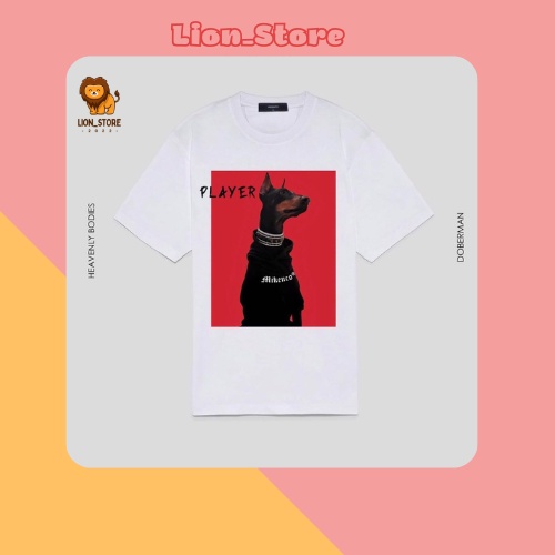 Áo Thun 3D Mikenco Doberman , Áo Phông Mikenco - Oversize Nam Nữ