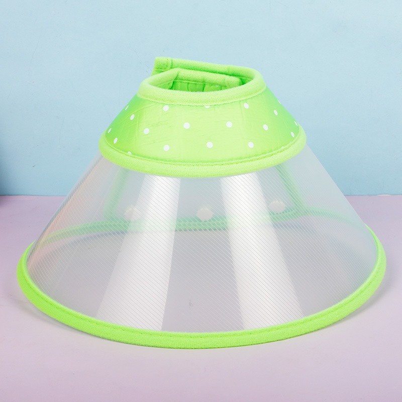 Vòng cổ hình nón chống cắn hồi phục vết thương cho thú cưng