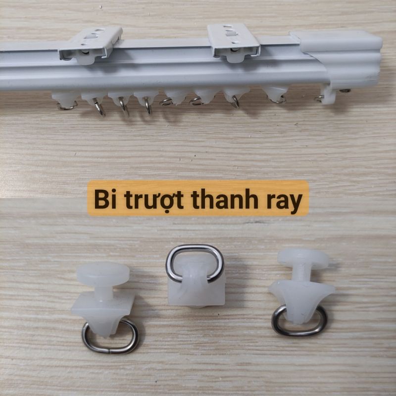 PHỤ KIỆN THANH RAY TRƯỢT - BÁT ĐỠ THANH RAY, BI RAY, MÓC TREO RÈM