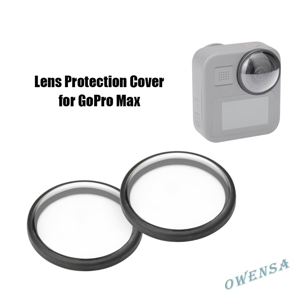 Ow  2pcs Lens Cap Anti-scratch Case Cover Protector for GoPro Max Action Camera♥