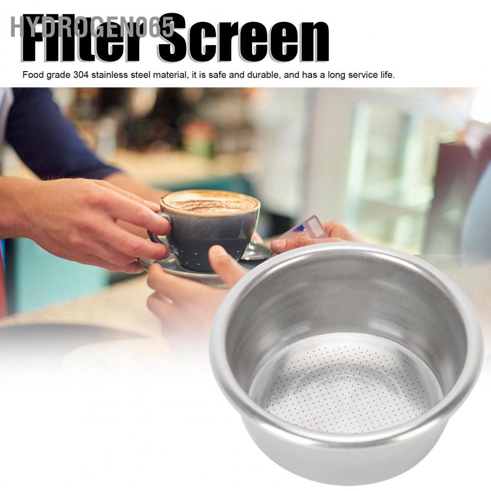 Hydrogen065 Filter Basket 304 Stainless Steel Strainer 53mm Coffee Machine Accessories for Breville 870