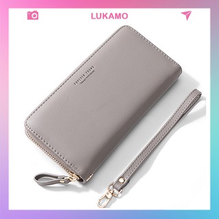 Ví nữ cầm tay đẹp cao cấp FOREVER YOUNG nhiều ngăn dáng dài đựng tiền LUKAMO VD270