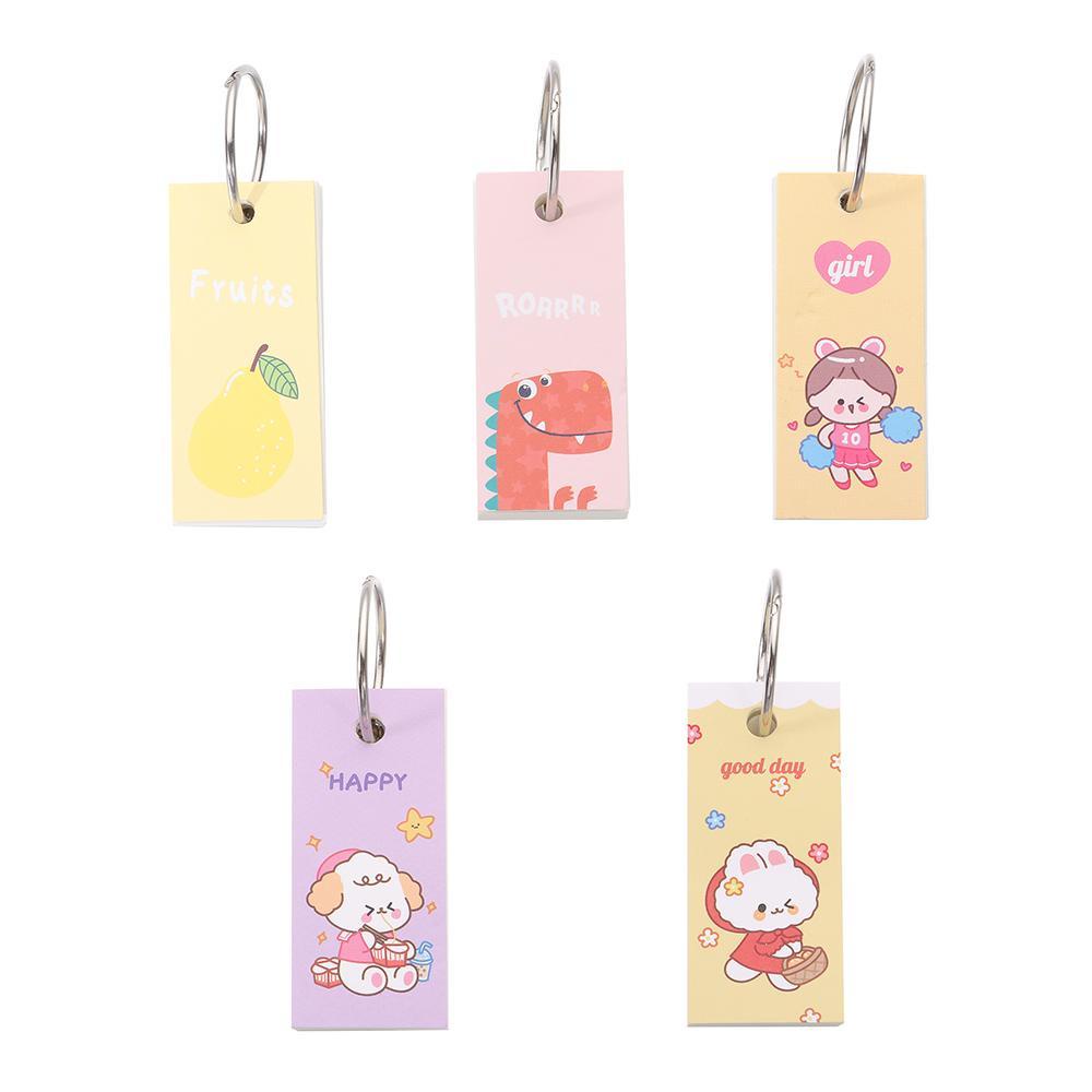 PISTA 1 Sổ Tay Ghi Chú Họa Tiết Hoạt Hình Dễ Thương