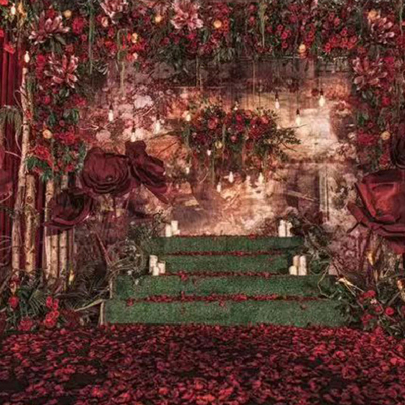 Bộ 100 Cánh Hoa Hồng Trang Trí Tiệc