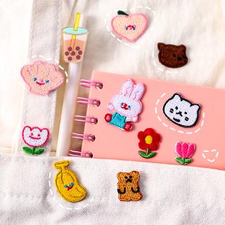 Miếng Dán Trang Trí Quần Áo Thêu Họa Tiết Hoạt Hình Dễ Thương