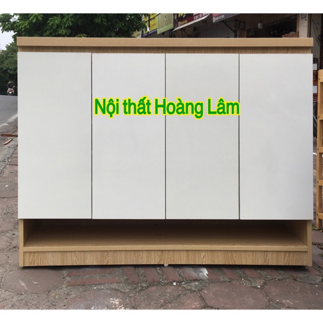 Tủ giầy gỗ công nghiệp cỡ vừa