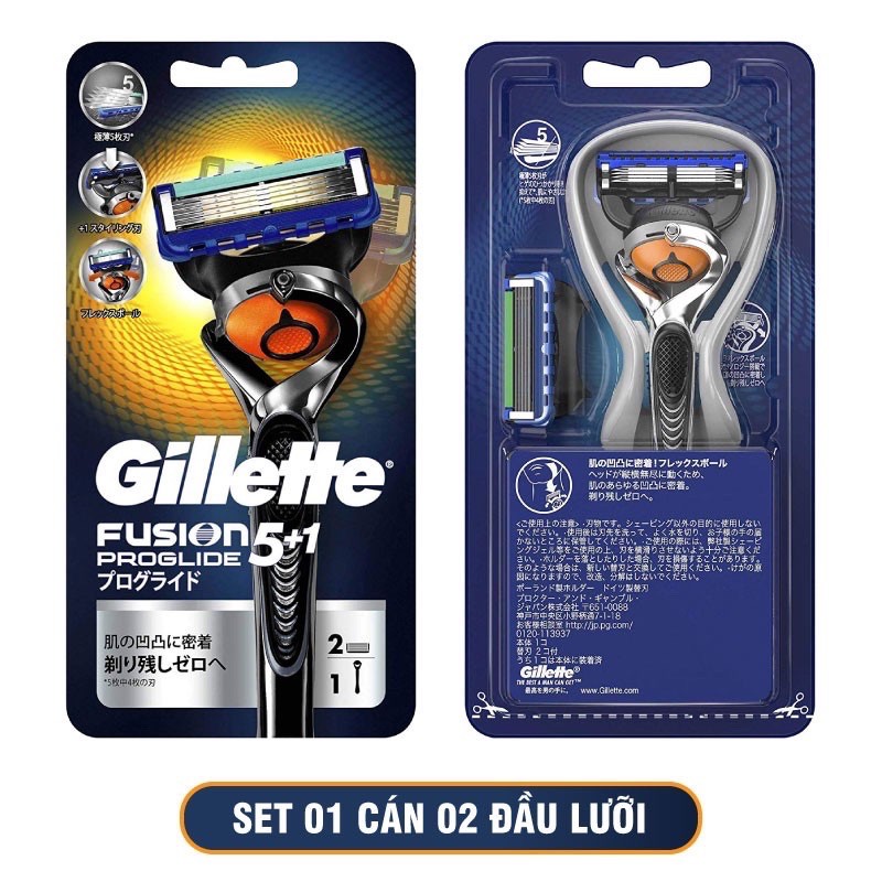 Dao cạo râu Gillette Fusion Proshield/Proglide/Power 5 in 1