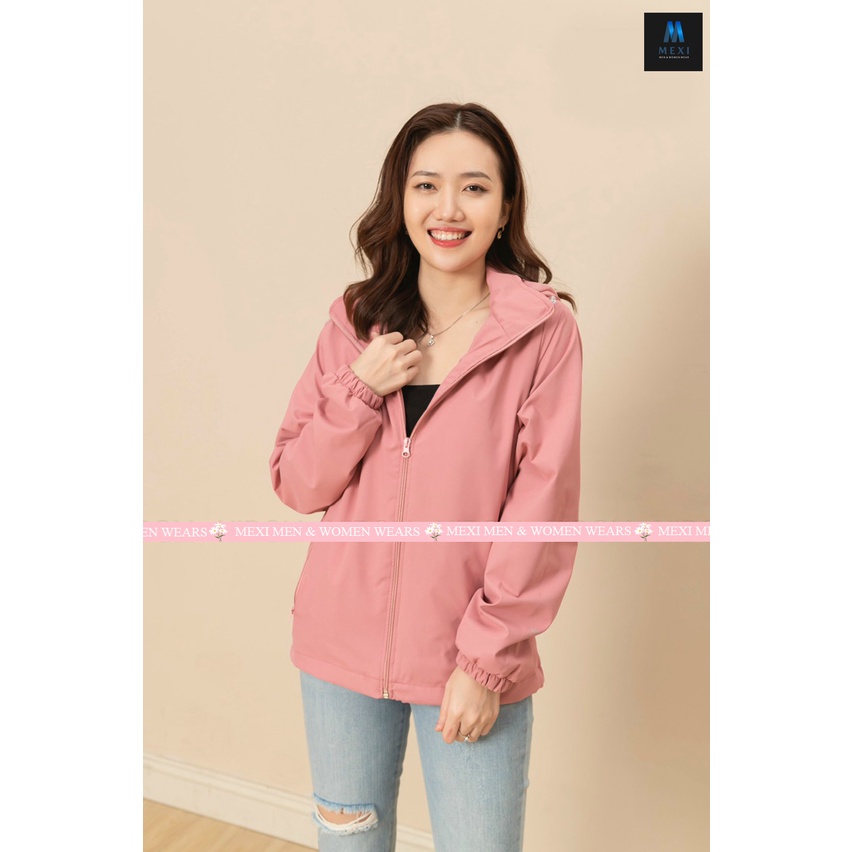 Áo khoác nữ 2 lớp cao cấp Hidoli, áo gió chống nước
