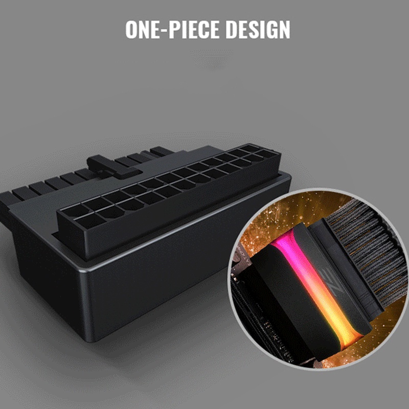 Won 90° Bộ Chuyển Đổi Nguồn Điện 24 pin Sang 24pin