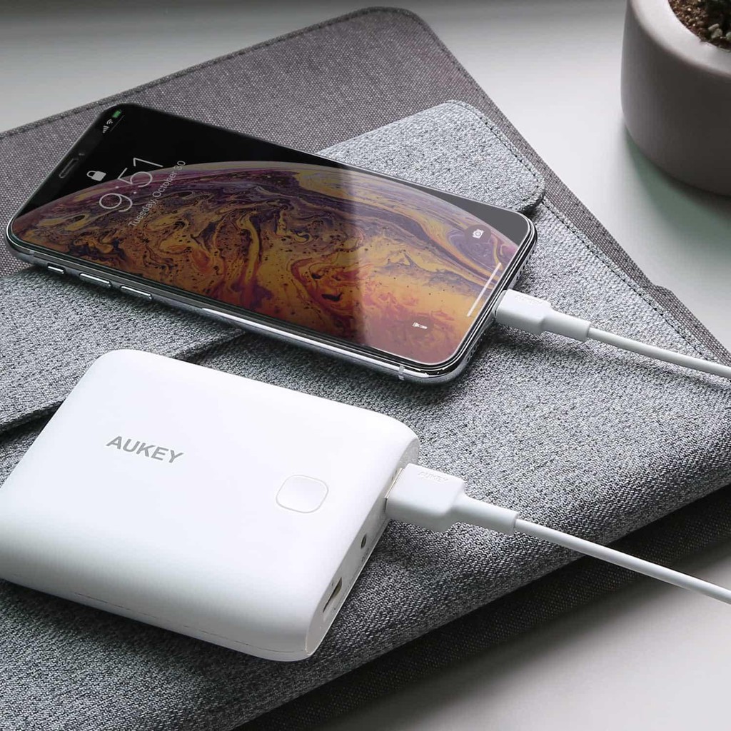 Cáp Sạc Aukey Lightning MFi 1.2M Nhựa Tổng Hợp Cao Cấp - CB-BAL1