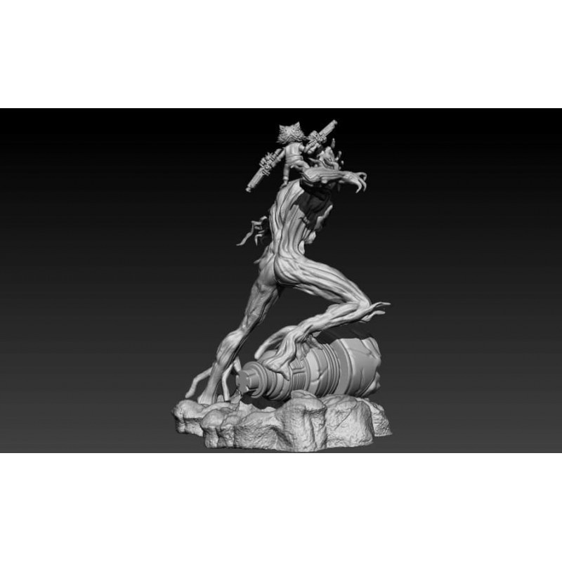 File in 3D mô hình Rocket and Groot - Marvel