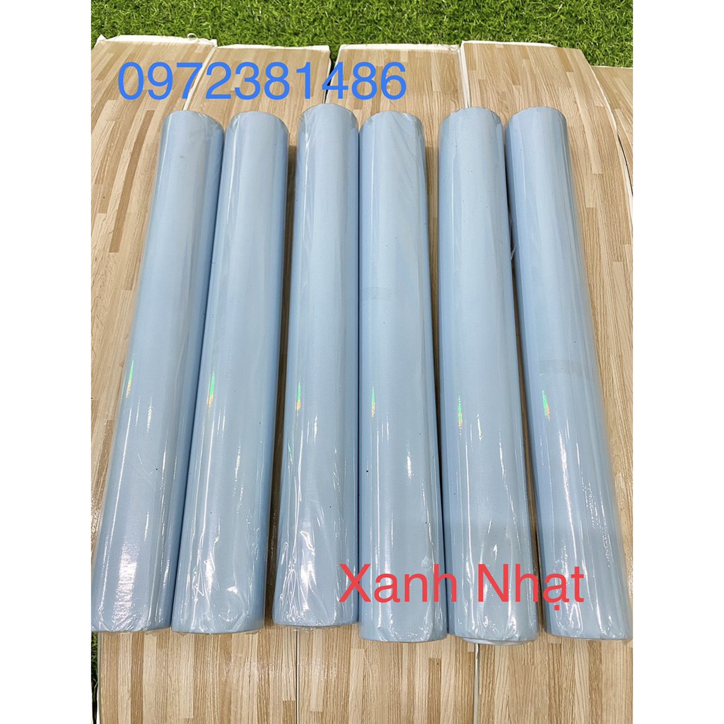 Giấy dán tường Trơn Nhám Pastel nhiều màu keo sẵn chống nước tốt khổ 45cm