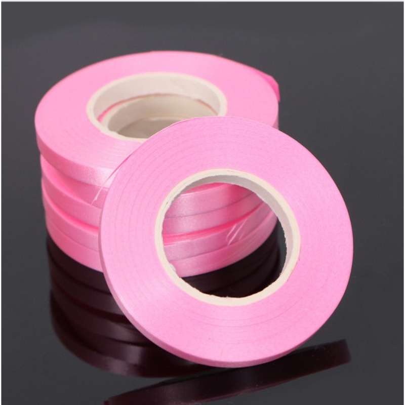 1 Cuộn Dây Ruy Băng Lá Nhôm 5mm 10m Trang Trí Bong Bóng