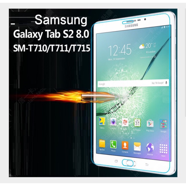 Kính cường lực SamSung Galaxy Tab S2 8.0 T715, T710, Tab S2 9.7 T815 /OP12