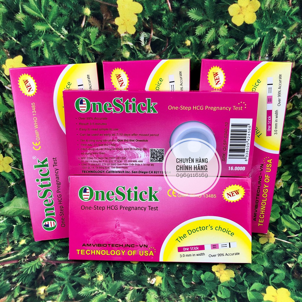 Que Thử thai OneStick - Phát hiện thai sớm