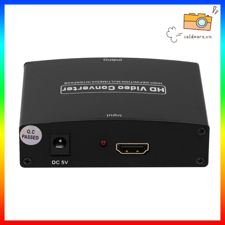 Bộ Chuyển Đổi Âm Thanh / Video Hdmi-Compatible Sang Rgb Comppr