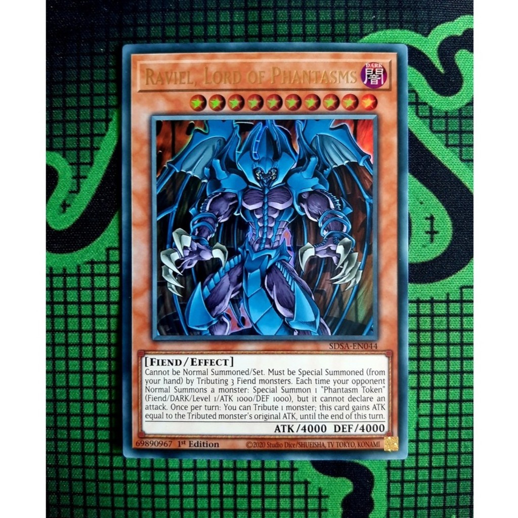 THẺ BÀI YUGIOH Raviel, Lord of Phantasms - Ultra