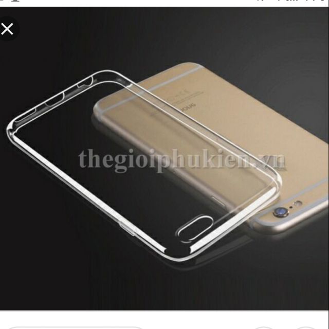 Ốp lưng dẻo iPhone 6 Plus/6S Plus Mỏng trong suốt