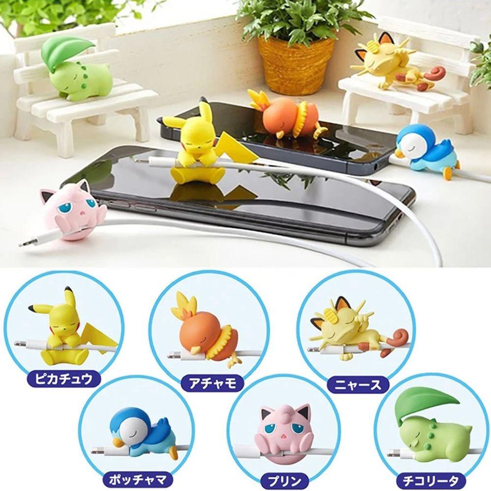 Norman Dụng Cụ Quấn Bảo Vệ Dây Cáp Điện Thoại USB Hình Pokemon Pikachu