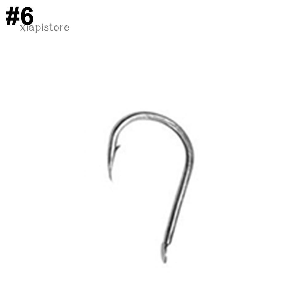 Hộp 100 lưỡi câu cá thép cacbon chất lượng cao