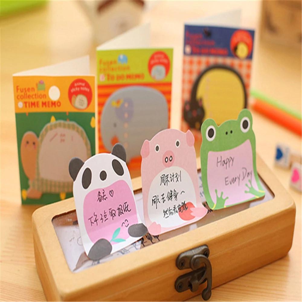 Giấy Ghi Chú Tự Dính Hình Gấu Trúc AUGUSTINA Cho Học Sinh