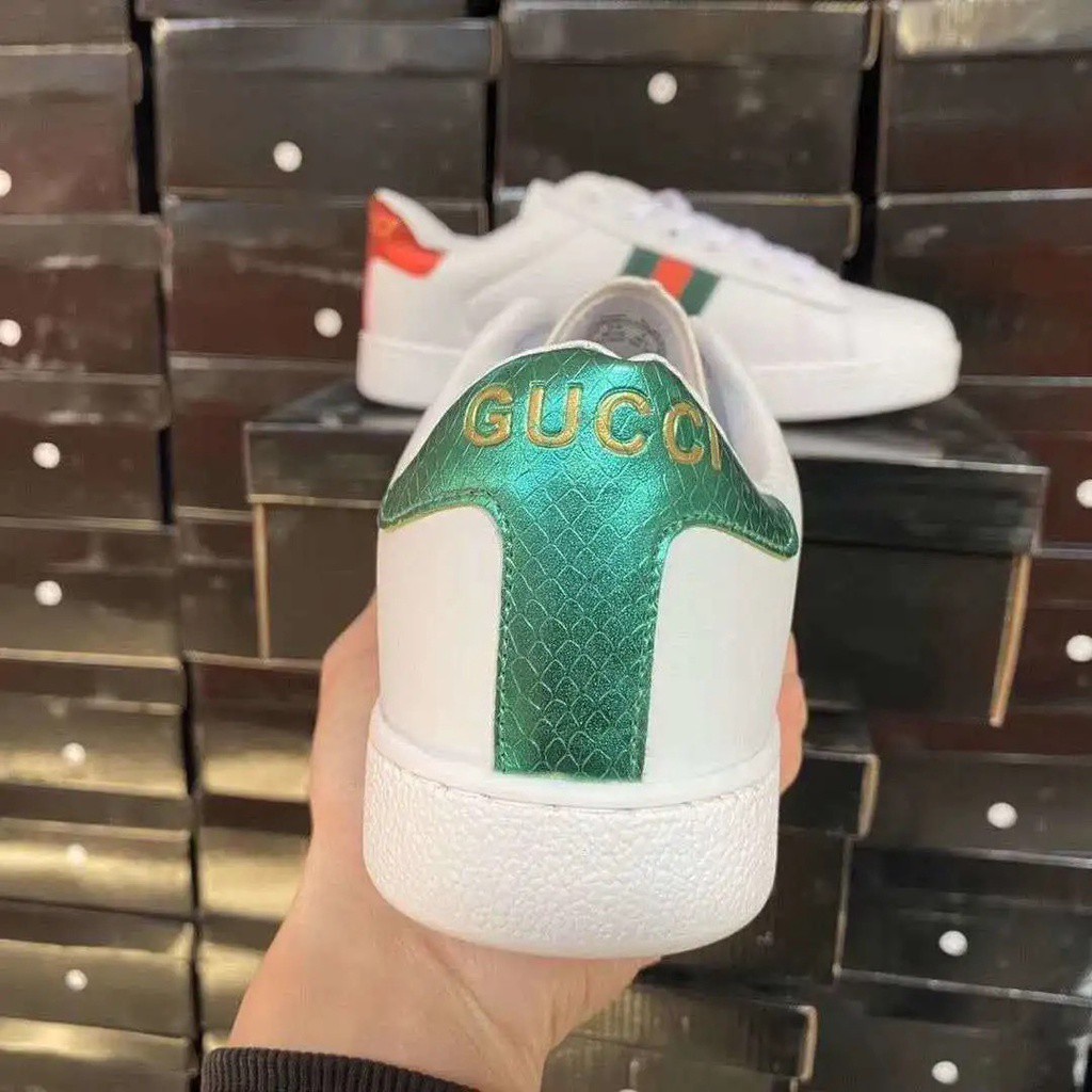 Giày Thể Thao Gucci Họa Tiết Ong Thời Trang Cho Cặp Đôi