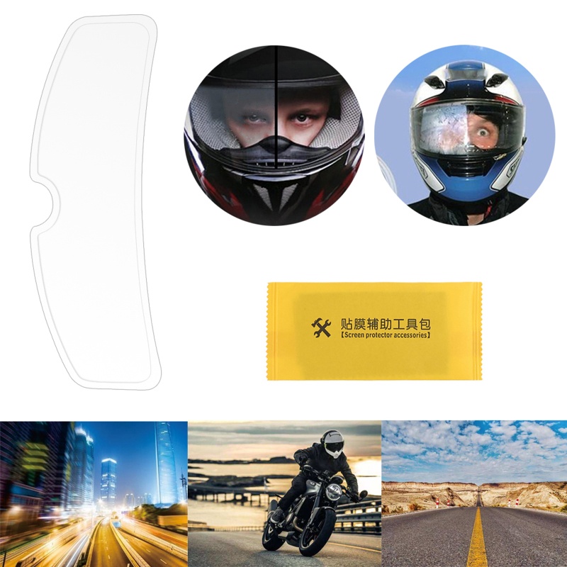 Tấm Phim Trong Suốt Chống Sương Mù Bảo Vệ Toàn Diện Dành Cho Mũ Bảo Hiểm
