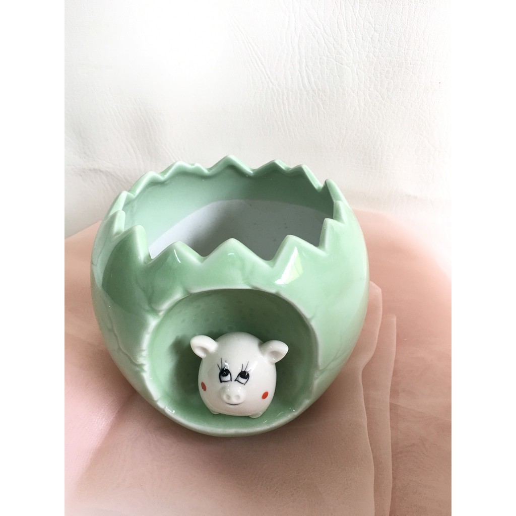 Chậu trồng cây ngôi nhà hà mã- Chậu trồng cây cảnh TC026