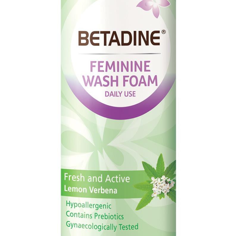 💗[FREESHIP]💗💗💗 Bộ 2 dung dịch vệ sinh Betadine Tím - 250ml/ chai và 1 bọt vệ sinh Betadine Xanh 100ml ☀️☀️☀️ GIÁ RẺ