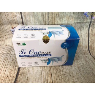 khẩu trang y tế 4 lớp Tione hộp 50 cái