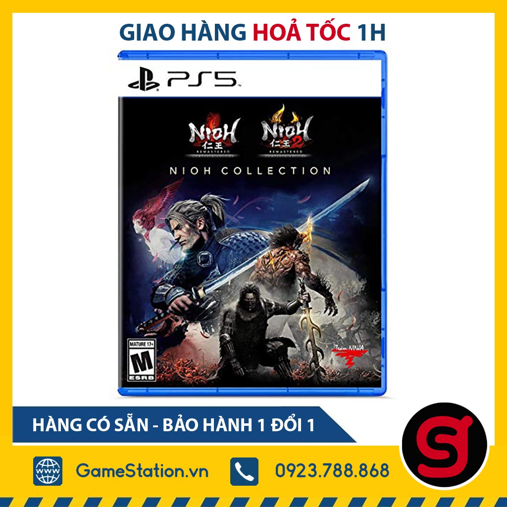 Đĩa Game PS5: Nioh Collection - New Seal